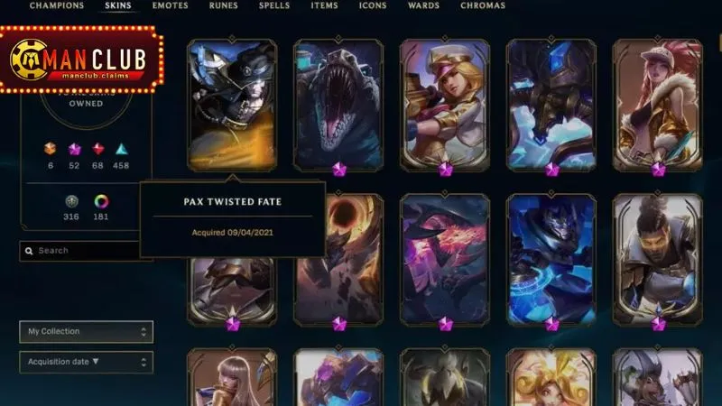 Cá cược esport ManClub - League of Legends (LoL)