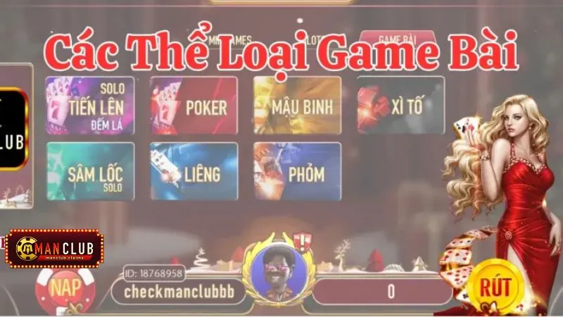 Nhiều thể loại game dân gian ManClub