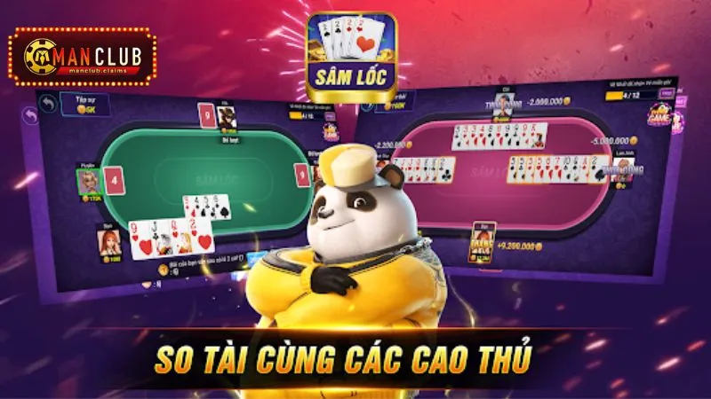 Hệ thống game bài sâm lốc ManClub có nhiều ưu điểm 