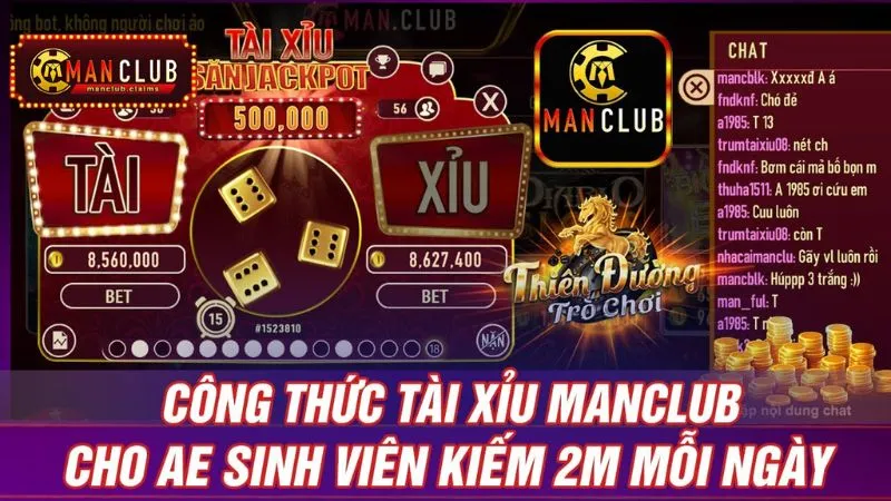 Chiến lược chơi tài xỉu ManClub hiệu quả