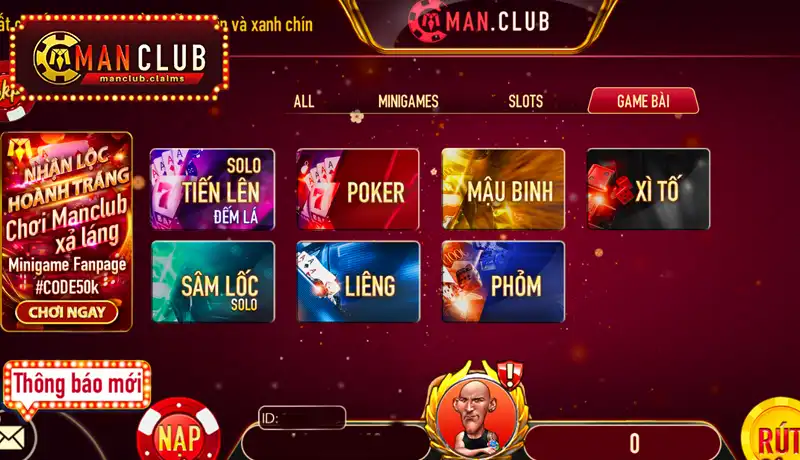 Tiến lên miền Nam Manclub có gì đặc biệt? Tiến lên miền Nam Manclub có gì đặc biệt?