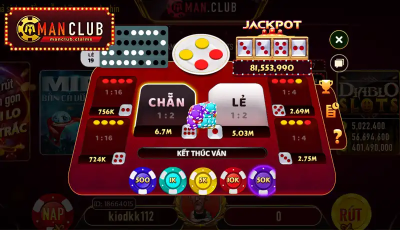 Giới thiệu xóc đĩa Manclub Giới thiệu xóc đĩa Manclub