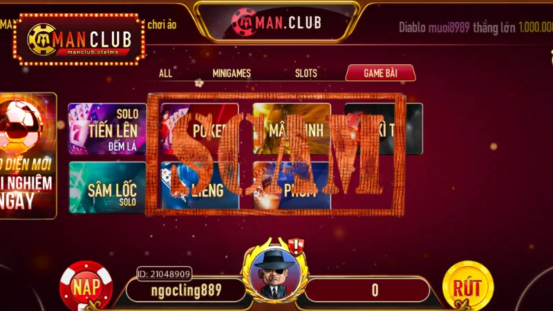 Thực hư thông tin cổng game ManClub lừa đảo